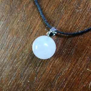 Handmade Rose Quartz Necklace